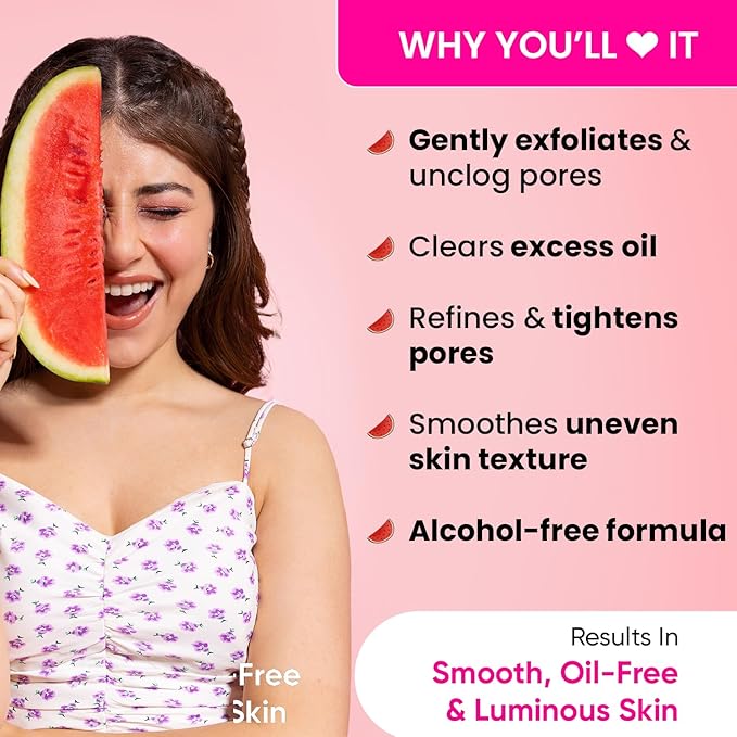 Dot & Key Watermelon + Glycolic Acid Pore Tightening Toner, 150ml Buy at Indicrest Image 2