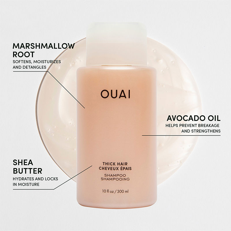OUAI Thick Hair Shampoo, 300ml