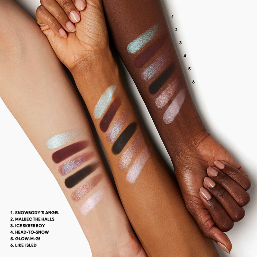 M.A.C Squall Goals Eye Shadow Palette X6: Sparkle Storm- Holiday Collection Sparkle Storm, 1g Buy at Indicrest Image 5