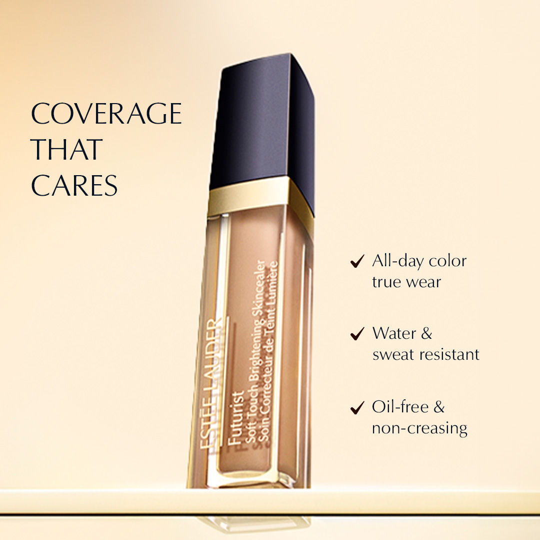 Estee Lauder Futurist Soft Touch Brightening Skincealer - 4W Medium Deep, Concealer, 6ml