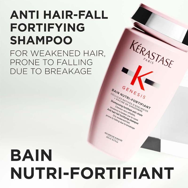 Kerastase Genesis Nutri-Fortifiant Anti-Hair Fall Shampoo For Normal To Dry Hair, 250ml