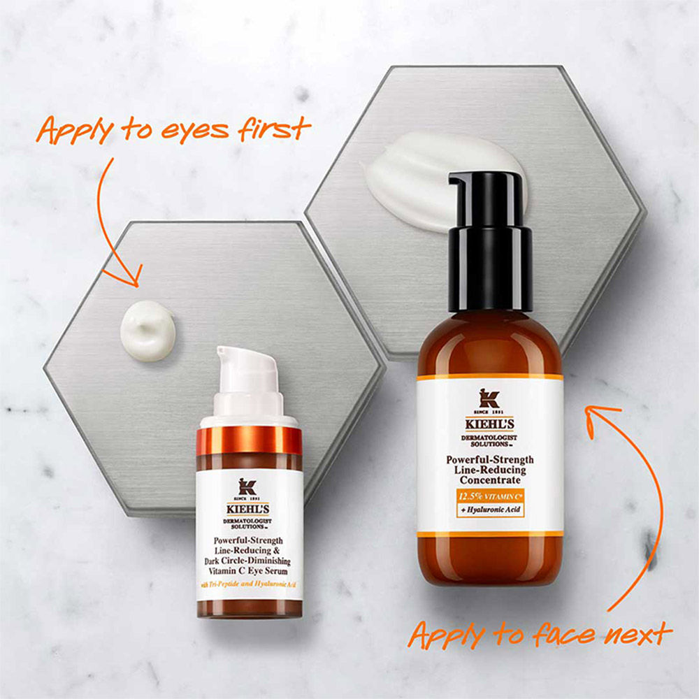 Kiehl's Powerful - Strength Line - Reducing & Dark Circle diminishing Vitamin C Eye Serum, 15ml