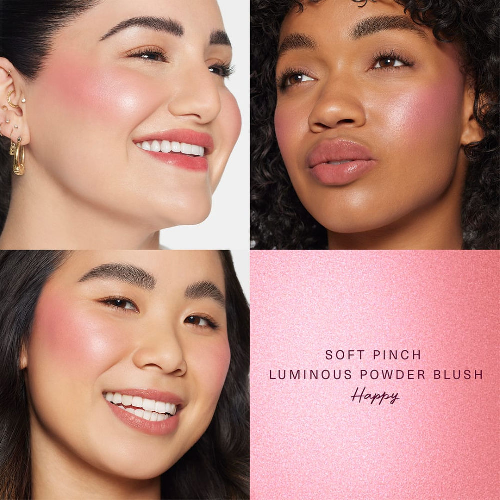 Rare Beauty Soft Pinch Luminous Powder Blush - Happy, 2.7g