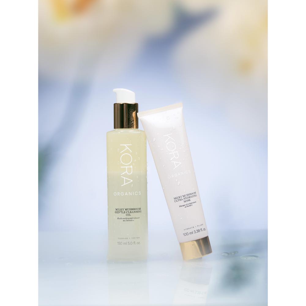 Kora Organics Milky Mushroom Ultra-Hydrating Mask Deeply Hydrates Plumps Revives With Aloe Glycerin, 100