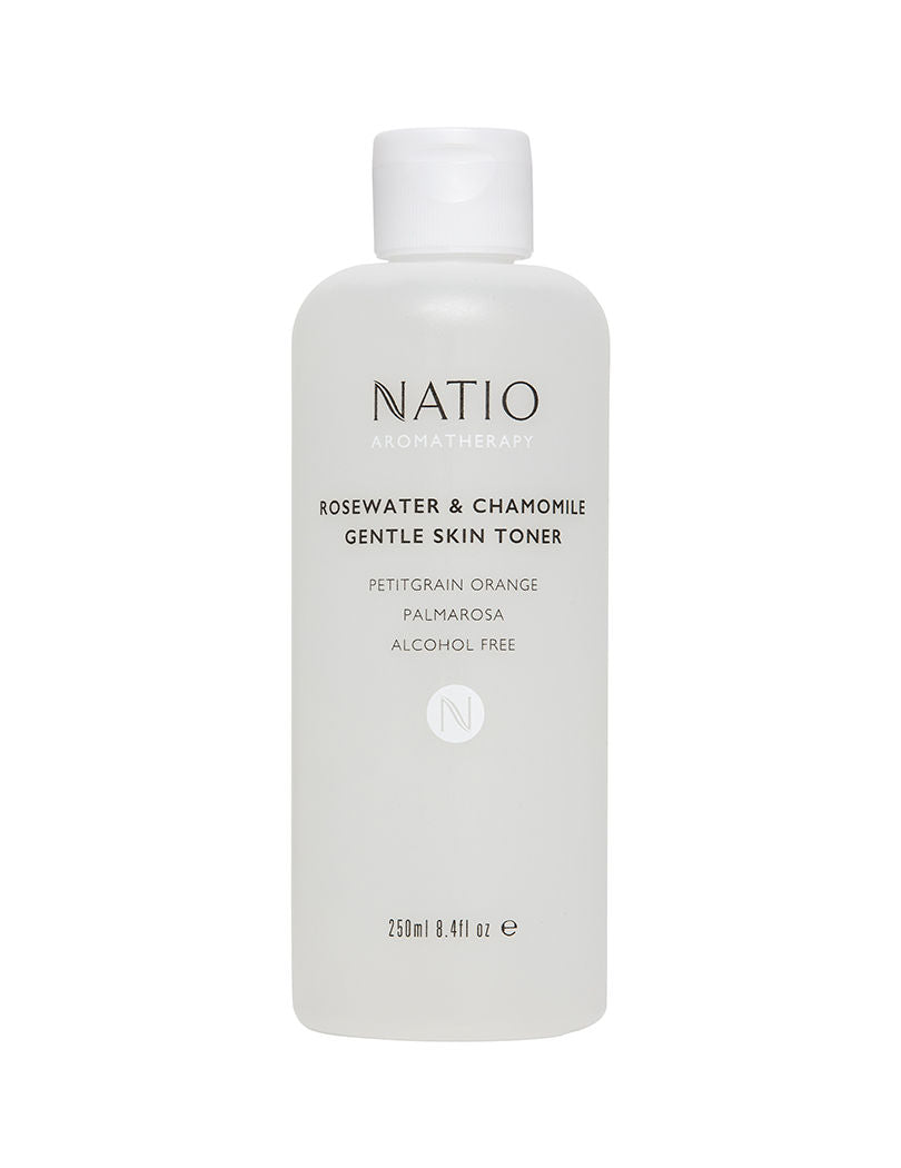 Natio Aromatherapy Rosewater And Chamomile Gentle Skin Toner, 250ml, Buy from Indicrest