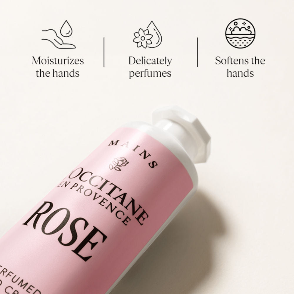 L'Occitane Rose Perfumed Hand Cream, 30ml