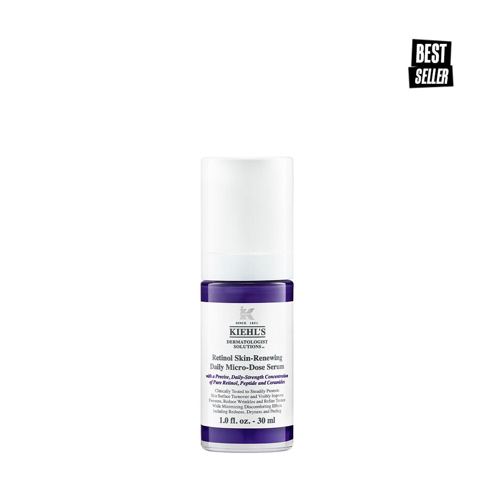 Kiehl's Micro-Dose Anti-Aging Retinol Serum - With Ceramides and Peptide, 30ml, Buy from Indicrest