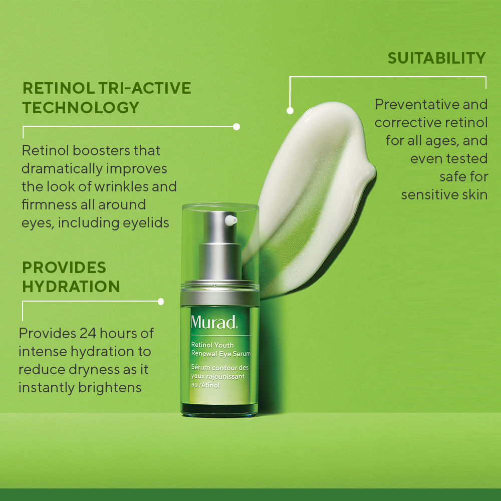 Murad Retinol Youth Renewal Eye Serum, 15ml