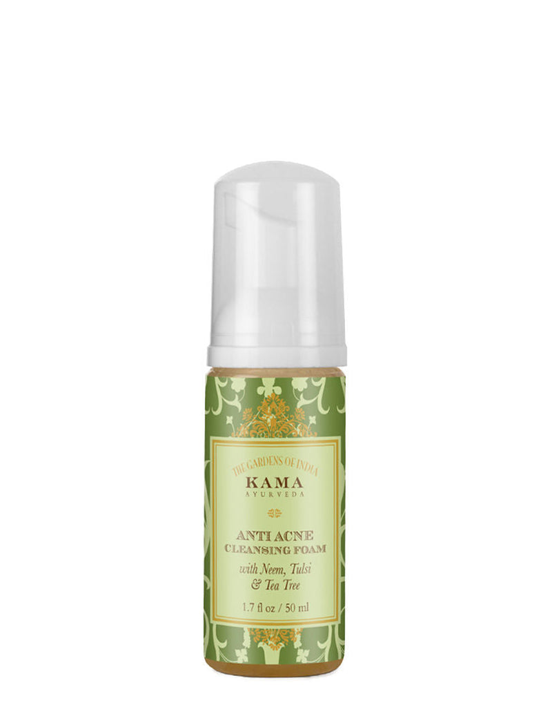Kama Ayurveda Mini Anti Acne Cleansing Foam, 50ml, Buy from Indicrest