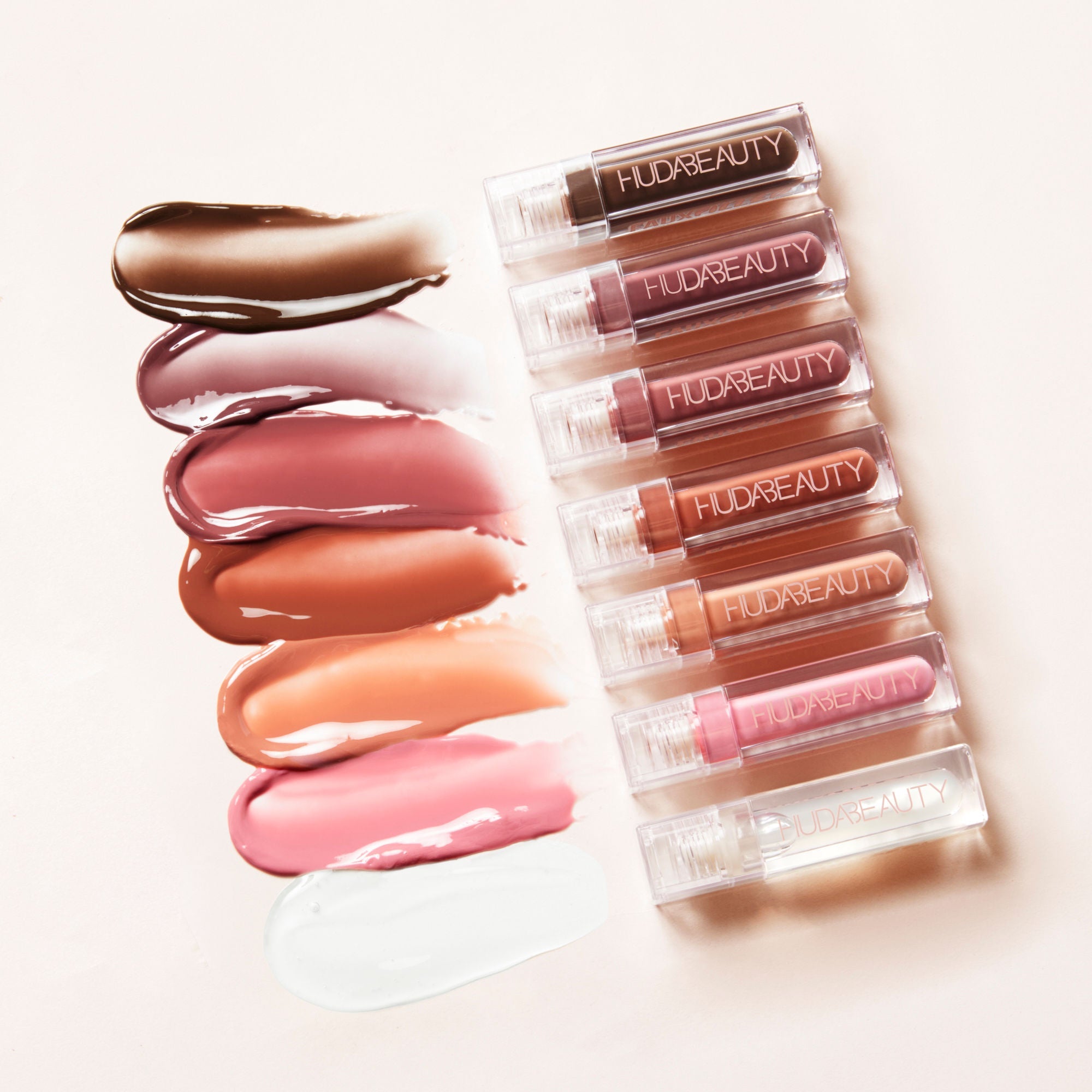 Huda Beauty FAUX FILLER Extra Shine Lip Gloss - Foxy, 3.9ml