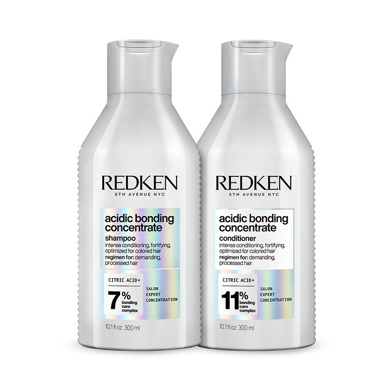 Redken Damaged Hair Combo - Acidic Bonding Concentrate Shampoo & Conditioner, Buy from Indicrest