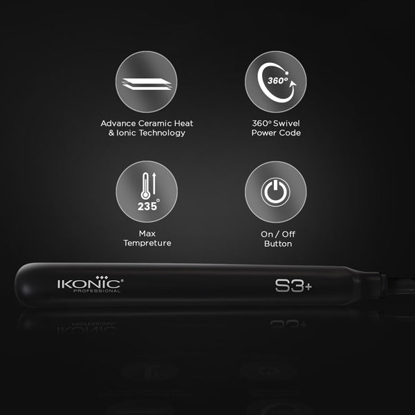 Ikonic Professional S3+ Hair Straightener Buy at Indicrest Image 5