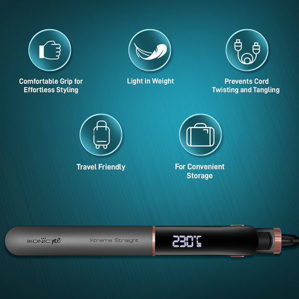 Ikonic Me Xtreme Straight Hair Straightener Buy at Indicrest Image 7