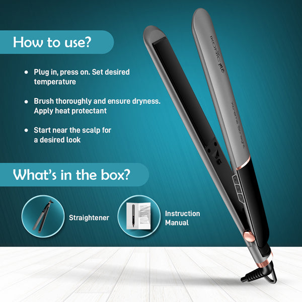 Ikonic Me Xtreme Straight Hair Straightener Buy at Indicrest Image 8