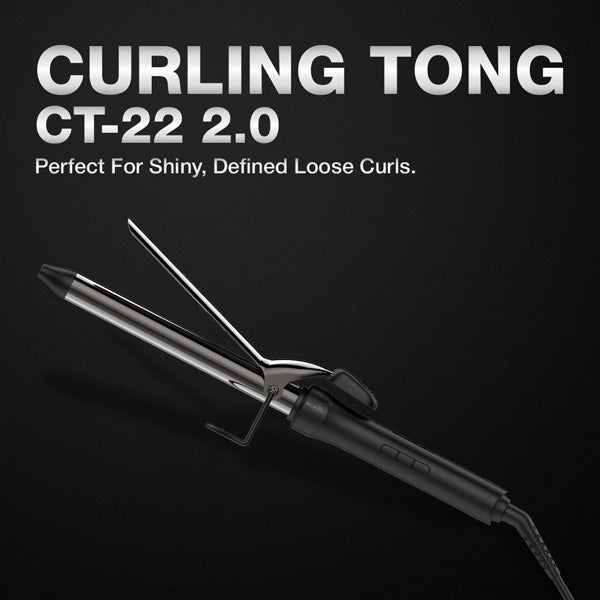 Ikonic Professional Curling Tong 2.0 Hair Curler, Size 22 Buy at Indicrest Image 2