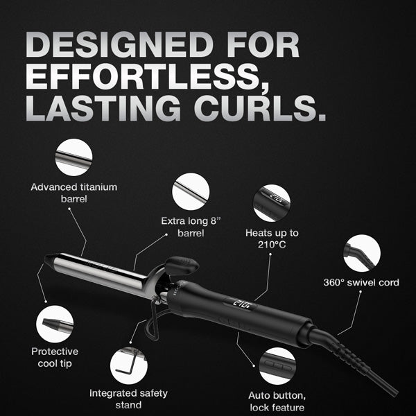 Ikonic Professional Curling Tong 2.0 Hair Curler, Size 22 Buy at Indicrest Image 3