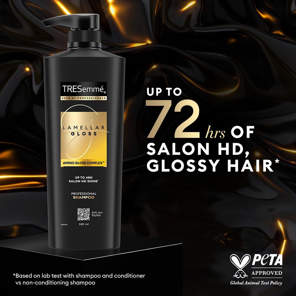 TRESemme Lamellar Gloss Shampoo, 580ml Buy at Indicrest Image 5