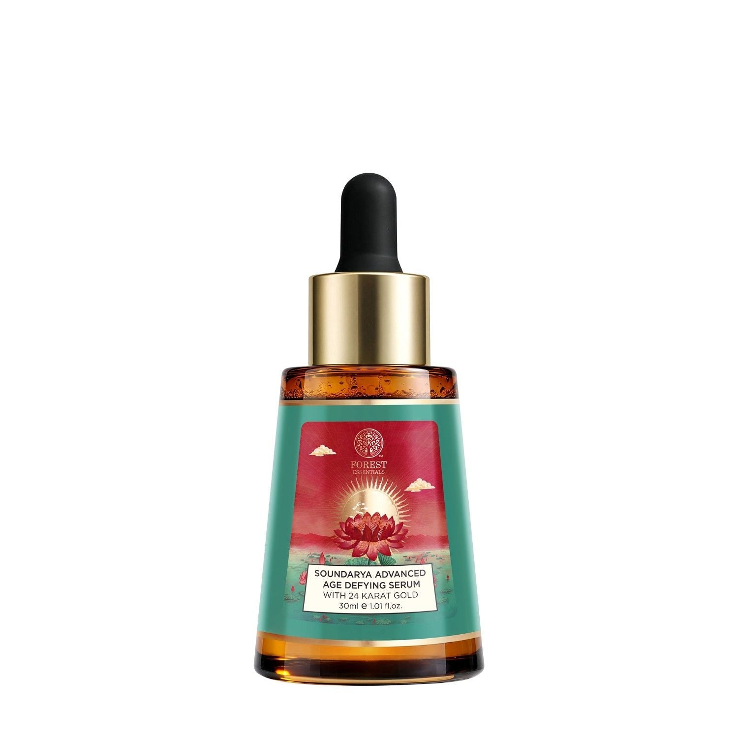 Forest Essentials Soundarya Advanced Age Defying Serum With 24K Gold, 30ml, Buy from Indicrest