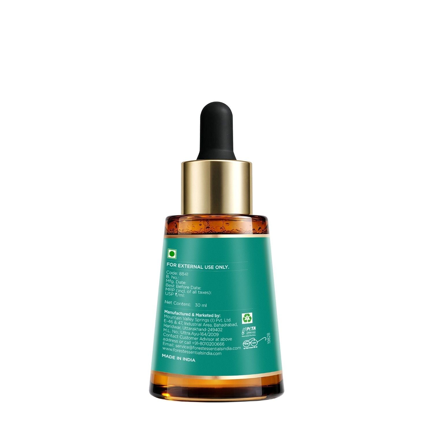 Forest Essentials Soundarya Advanced Age Defying Serum With 24K Gold, 30ml