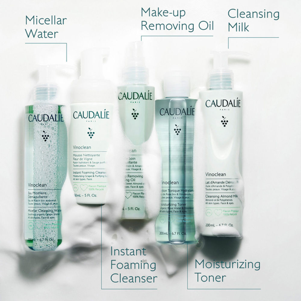 Caudalie Vinoclean Instant Foaming Cleanser, Face Wash, 150ml