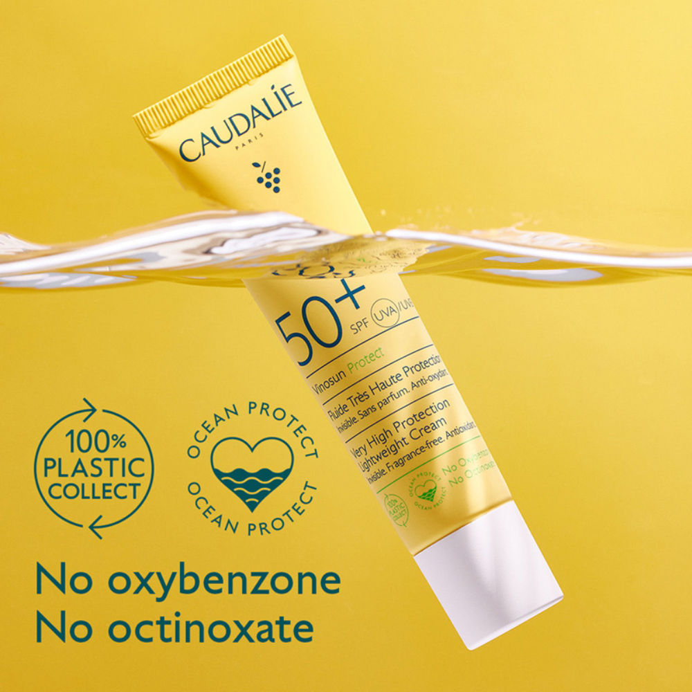 Caudalie Vinosun Sunscreen Very High Protection Lightweight Cream SPF 50+, 40ml