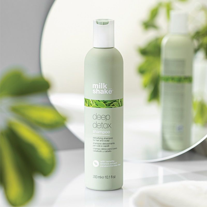 Milkshake Deep Detox Shampoo Specifically Removes Hard Water Impurities & Product Buildup, 300ml