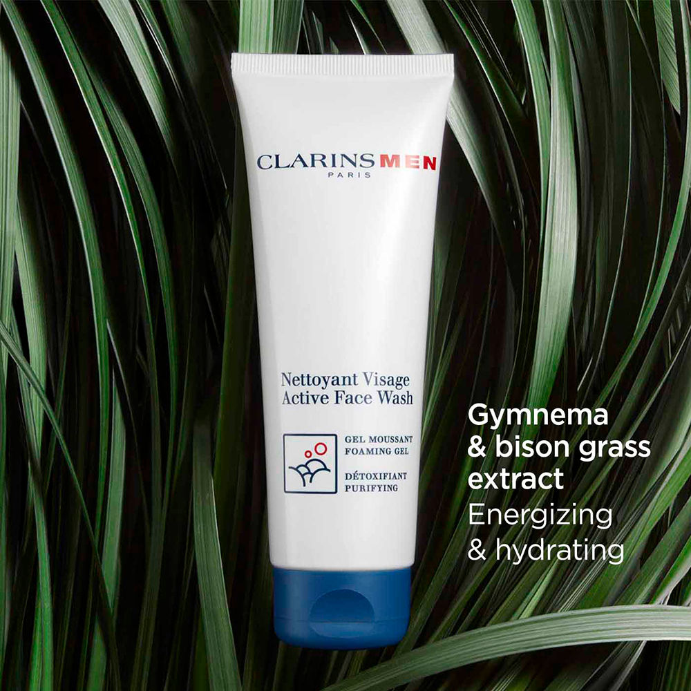 Clarins Men Active Face Wash, 125ml