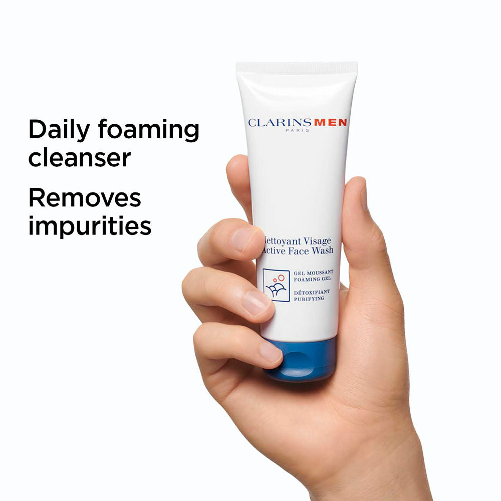 Clarins Men Active Face Wash, 125ml