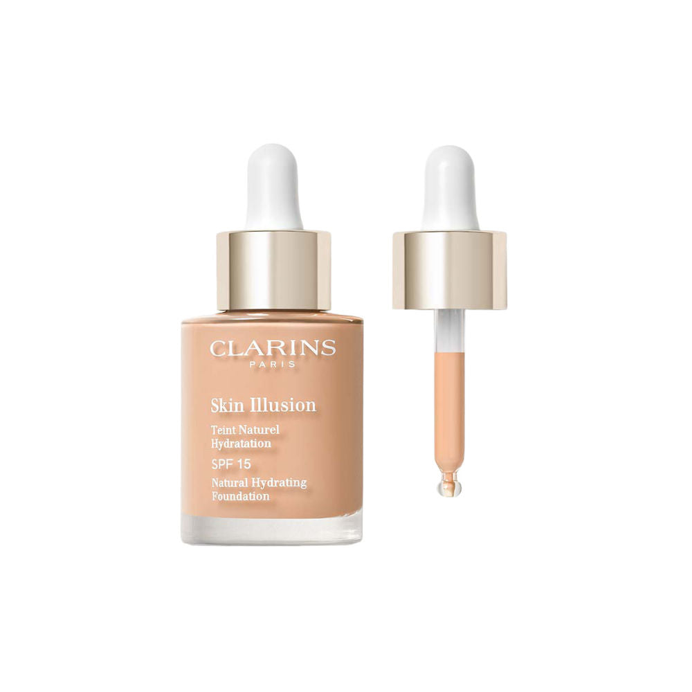 Clarins Skin Illusion Foundation SPF15 109 Wheat, 30ml
