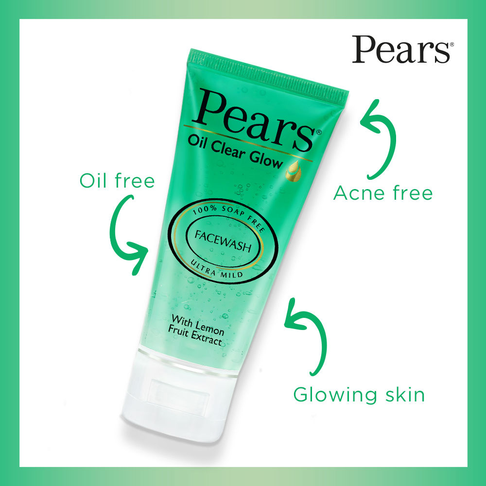 Pears Oil Clear Facewash Ultra Mild pH Balanced with Lemon Flower Extract, 60g Buy at Indicrest Image 10