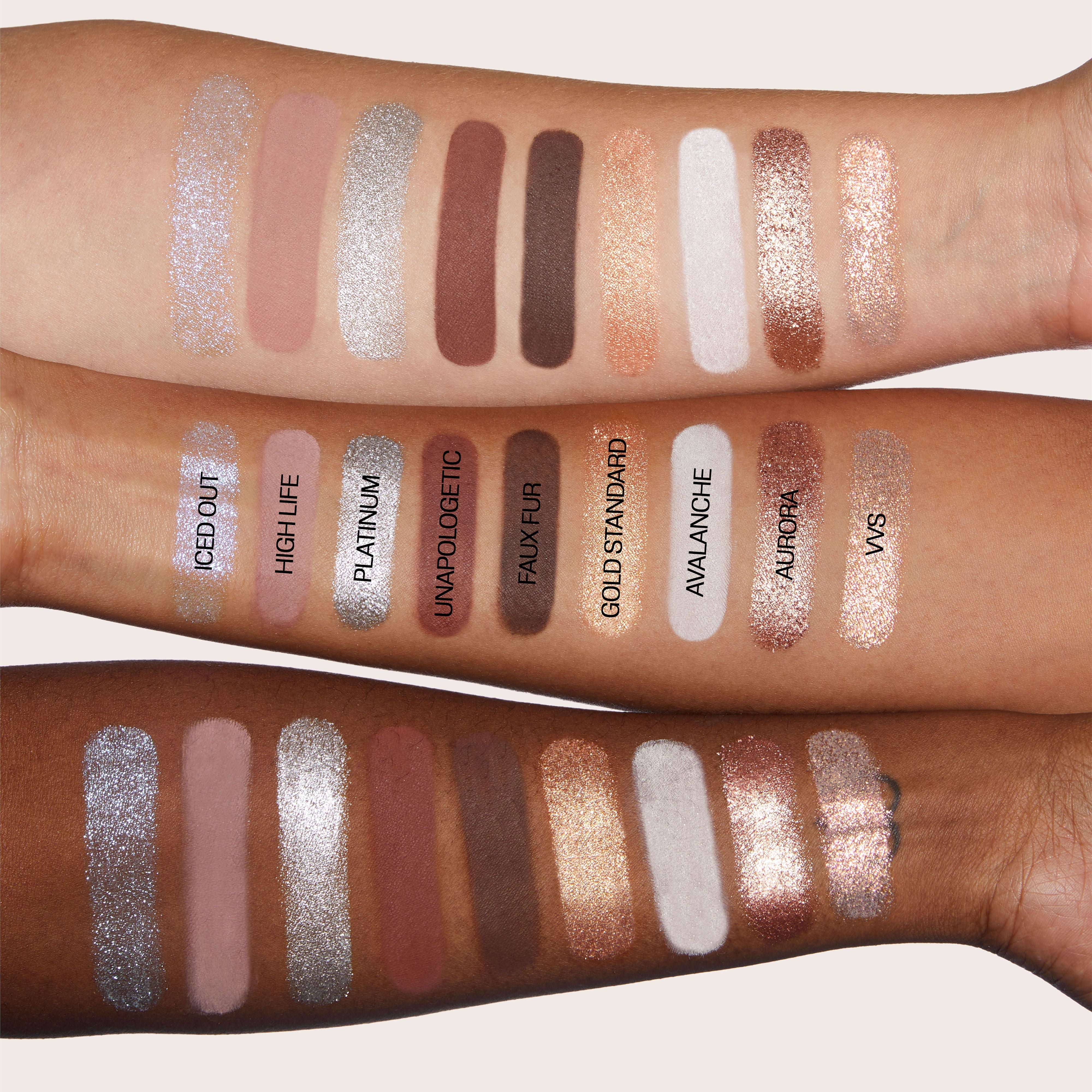 Huda Beauty Icy Nude Eyeshadow Palette - Get Icy Eyes!, 16.1 g