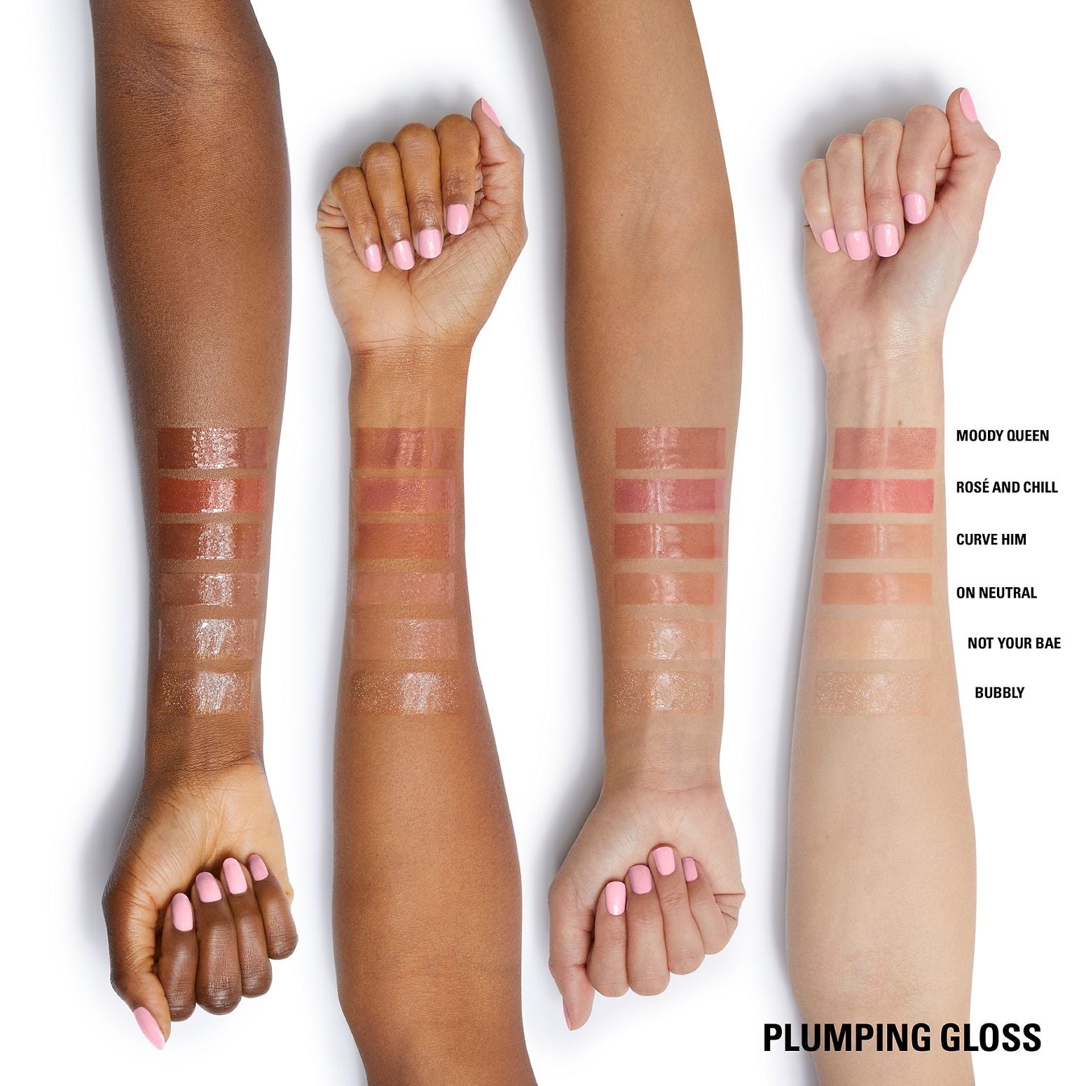 Kylie Cosmetics Plumping Lip Gloss - 343 Rose' And Chill, 3.22ml