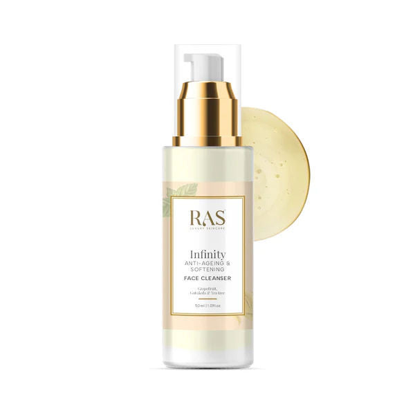 RAS Luxury Oils Infinity Anti Ageing Creme Face Wash Cleanser, 50ml