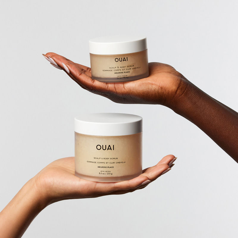 OUAI Scalp & Body Scrub Melrose Place - Travel Size, 96.4g