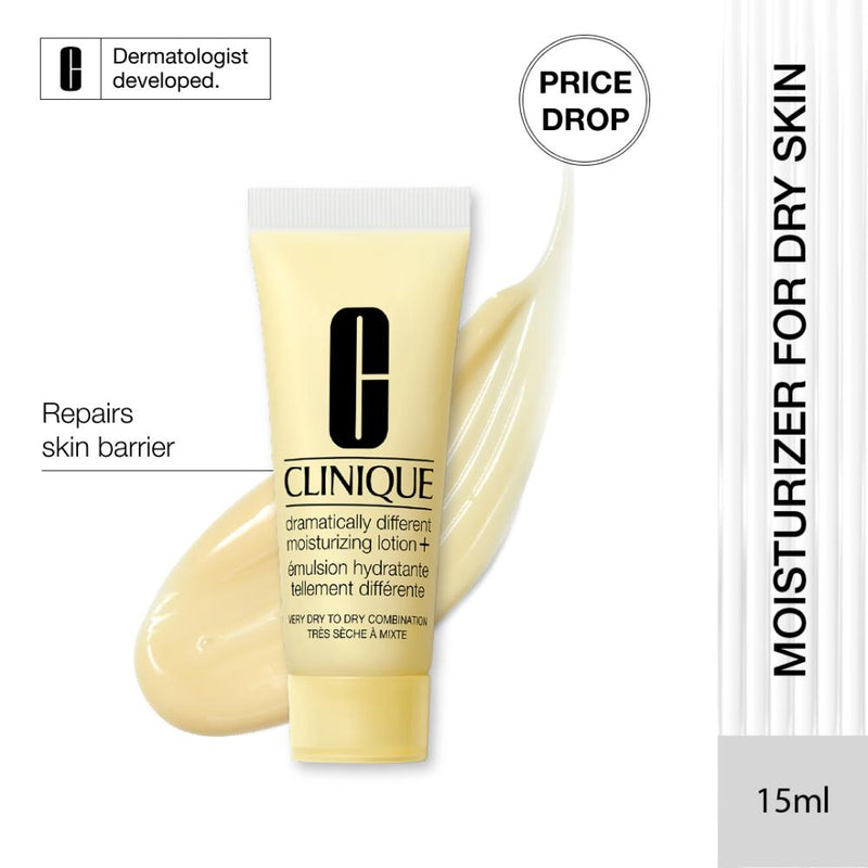 Clinique Dramatically Different Moisturizing Lotion+ Face Moisturizer Mini for Skin Barrier Repair, 15ml, Buy from Indicrest