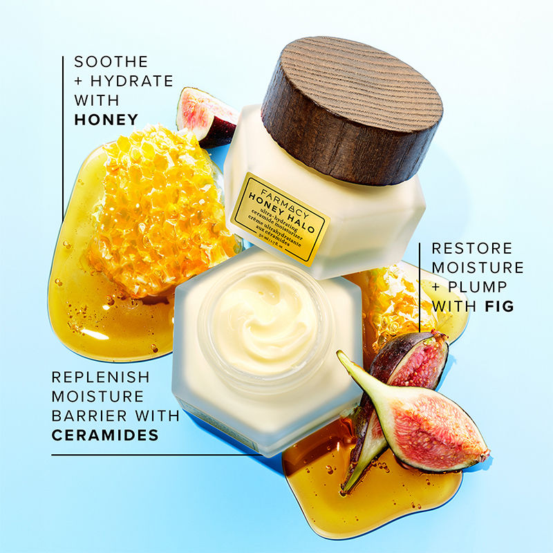 Farmacy Beauty Honey Halo Ultra-Hydrating Ceramide Moisturizer, 100ml
