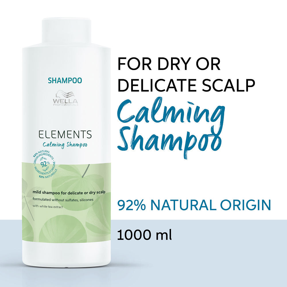 Wella Professionals Elements Calming Shampoo, 1000ml Buy at Indicrest Image 2