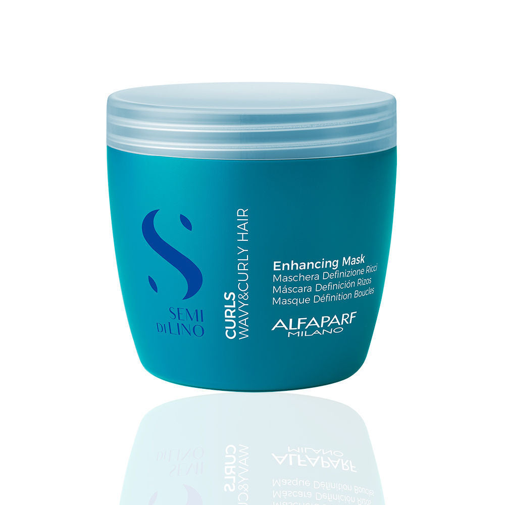 ALFAPARF MILANO Curly Hair Mask, Curls Defining, Frizzy Hair, Deep Moisture, Sulfate Free, 500ml