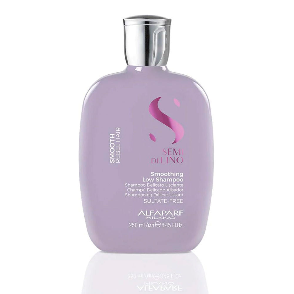 ALFAPARF MILANO Smoothing Shampoo For Dry & Frizzy Hair, Adds Smoothness, Sulfate Free, 250ml