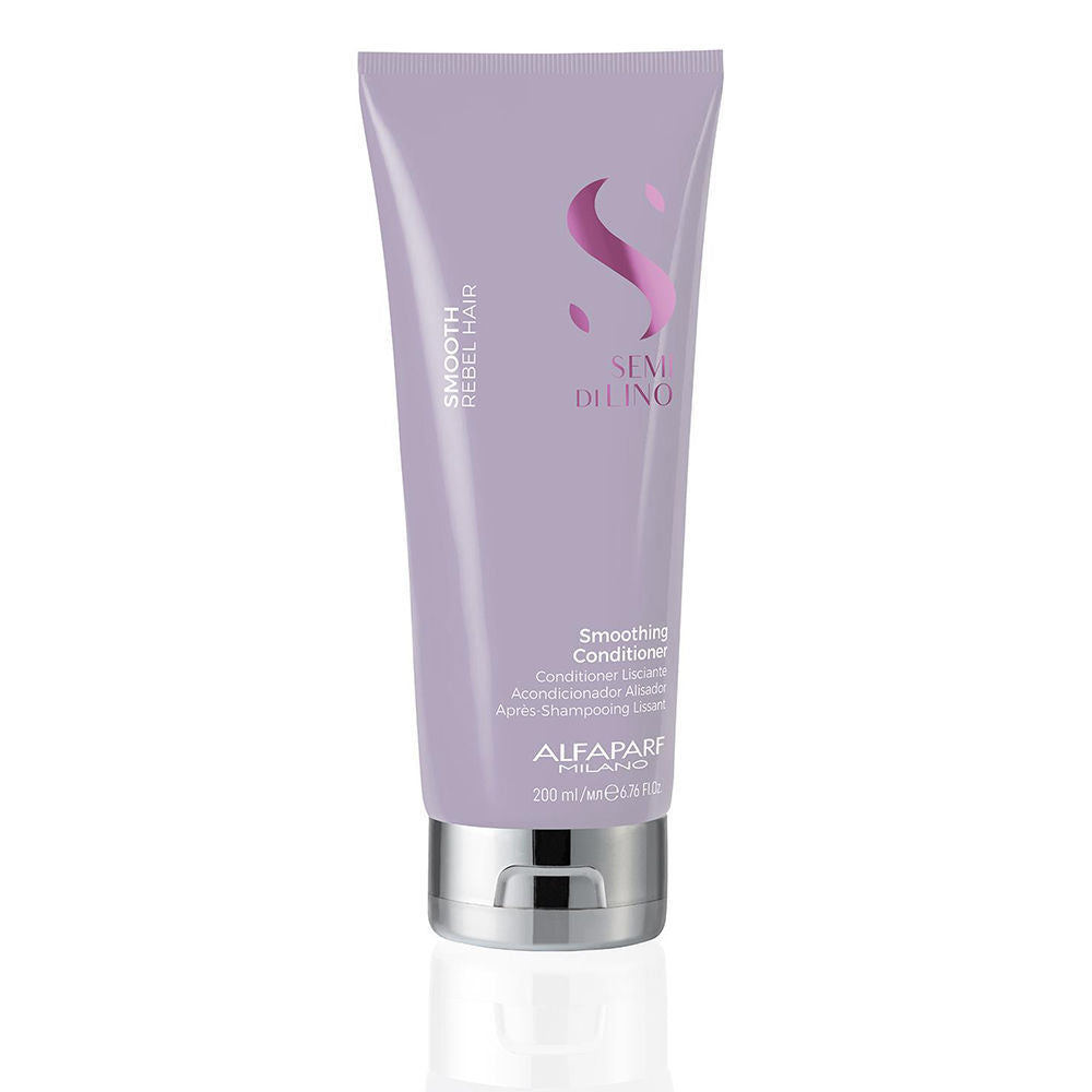 ALFAPARF MILANO Smoothing Conditioner for Dry & Frizzy Hair, Sulfate & Paraben Free, 200ml