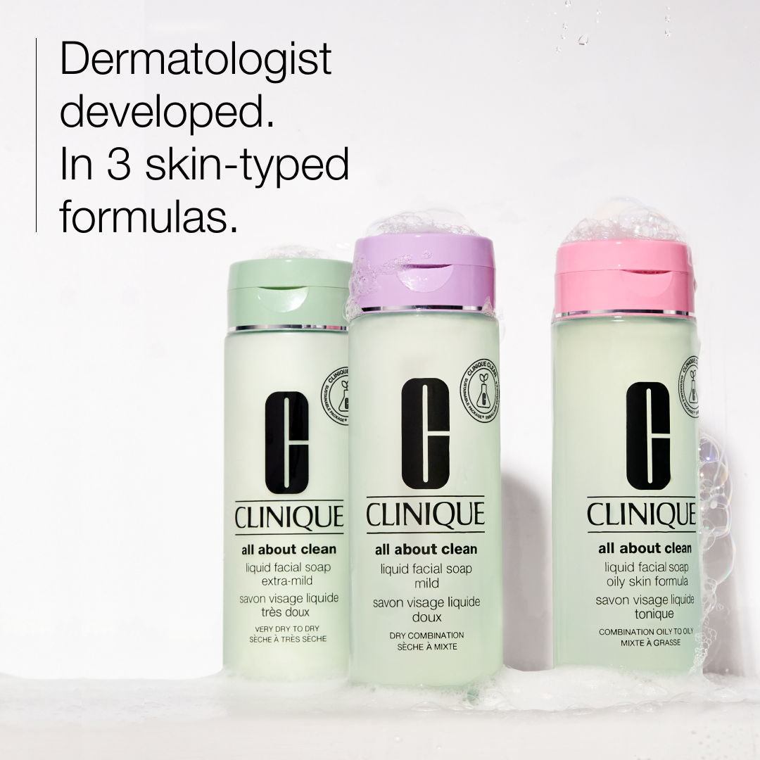Clinique Liquid Facial Soap Oily Skin - Combination Oily To Oily Facewash, 30ml