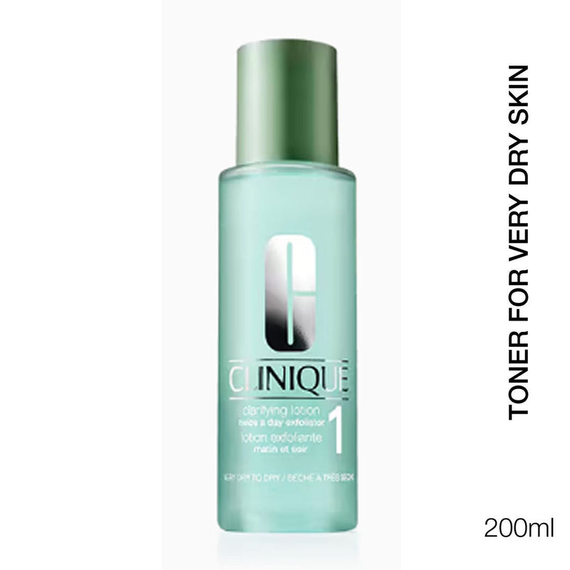 Clinique Clarifying Lotion 1, Toner With Salicylic Acid, 200ml, Buy from Indicrest