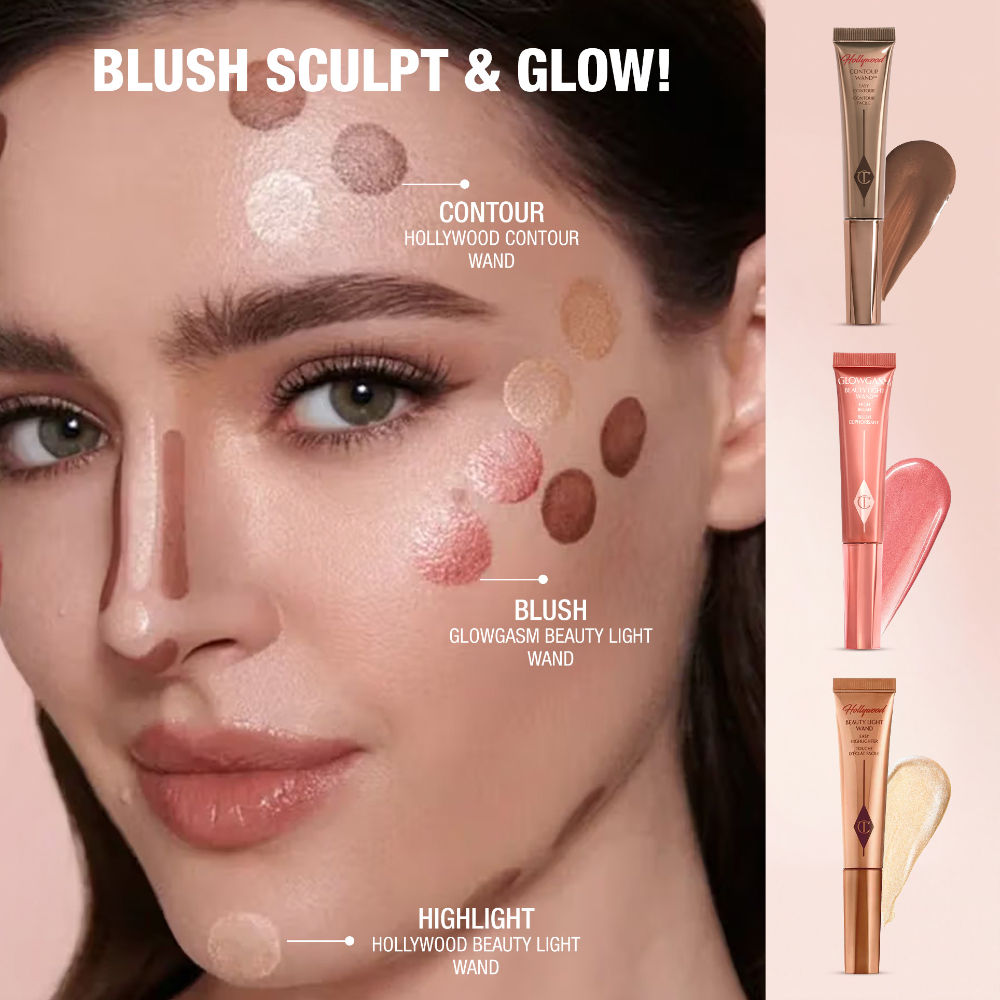 Charlotte Tilbury Glowgasm Beauty Light Wand - Pinkgasm, 12ml