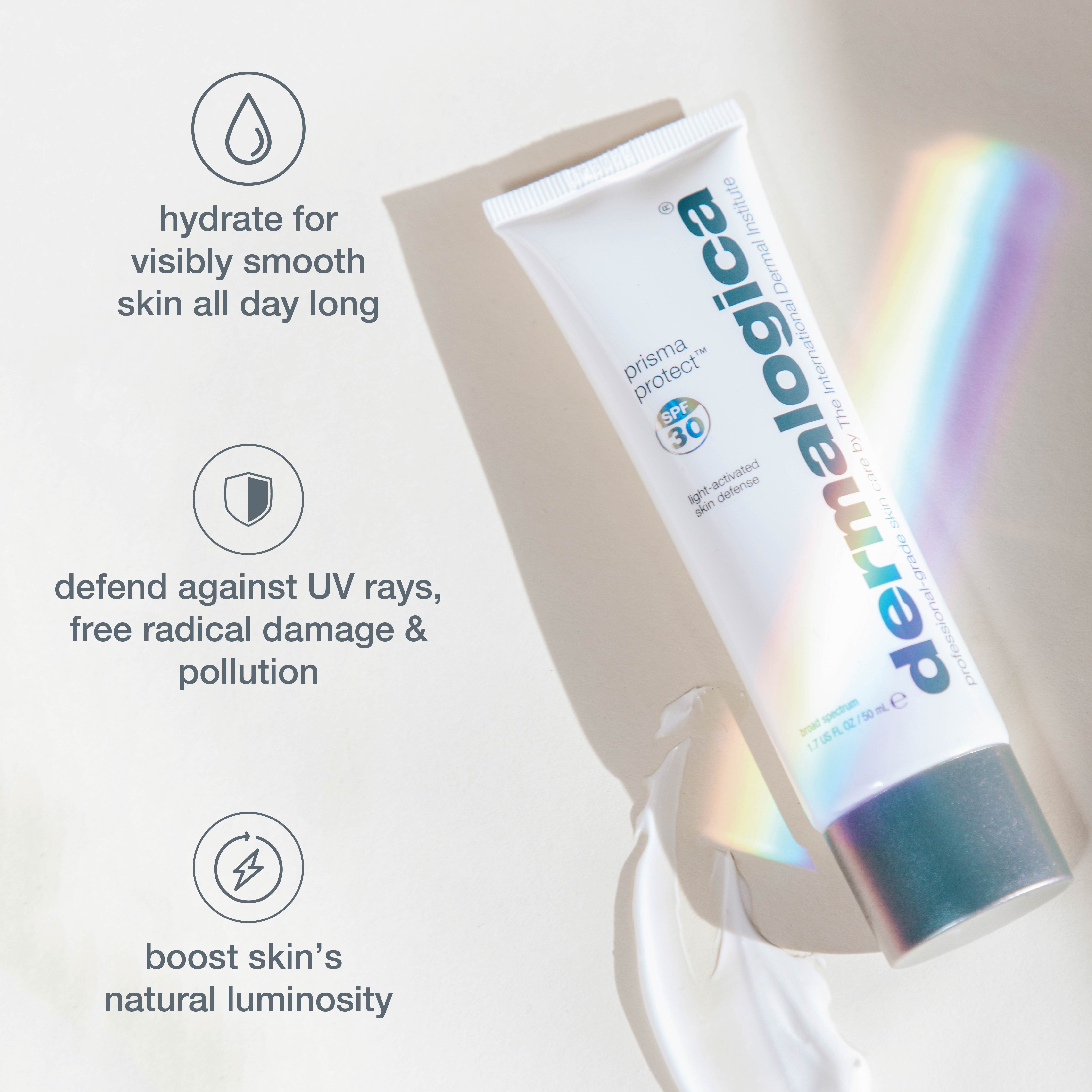 Dermalogica Prisma Protect SPF30 Face Moisturiser & Sunscreen With Sage & Green Tea, 50ml