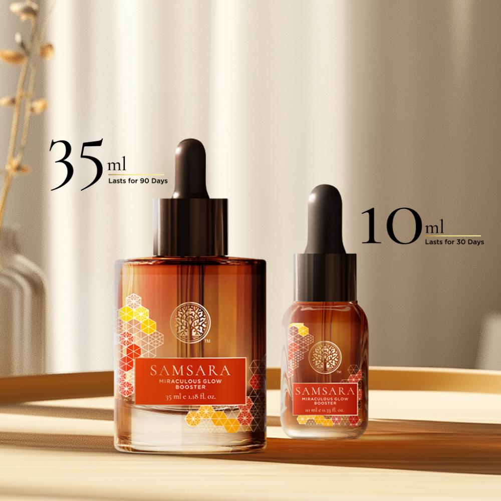 Forest Essentials Samsara Miraculous Glow Booster Anti-Ageing Day Serum, 35ml