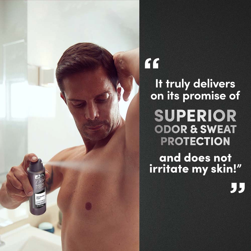 Dove Men + Care Invisible Dry Spray Antiperspirant Deodorant, 250ml Buy at Indicrest Image 7