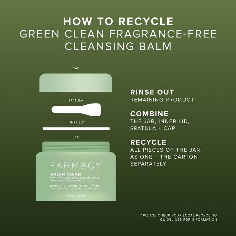 Farmacy Beauty Clearly Clean Makeup Removing Cleansing Balm, 100ml