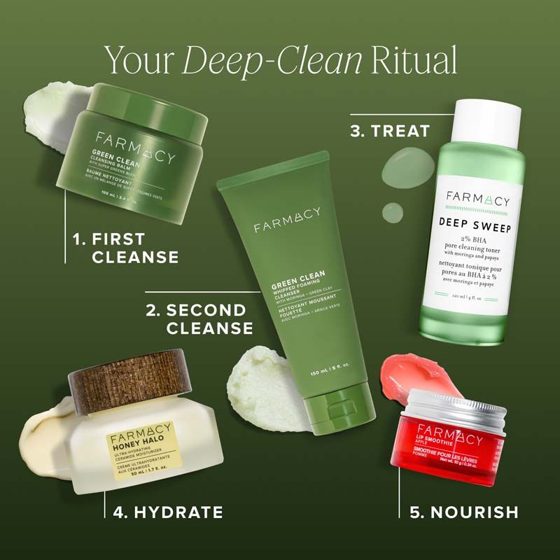 Farmacy Beauty Green Clean Makeup Removing Cleansing Balm, 100ml