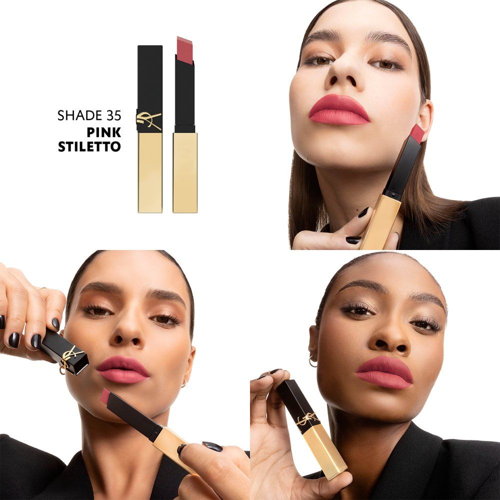 Yves Saint Laurent The Slim Hydrating Couture Matte Lipstick - 35 Pink Stilleto, 2.2g