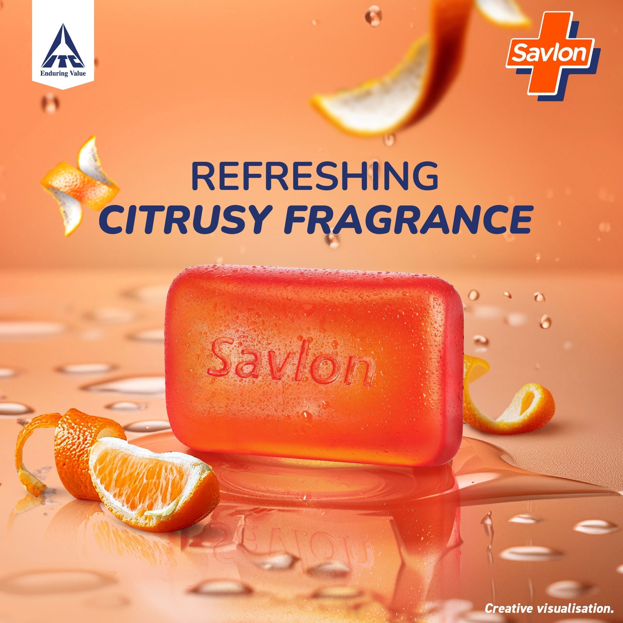 Savlon Moisturizing Glycerin Soap bar (Pack of 5) with Germ Protection, 120g Buy at Indicrest Image 5